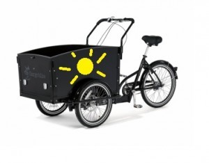 Nu kan man hyra el-lådcykel! 